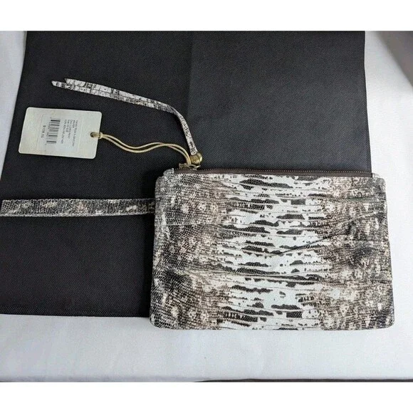 HOBO Wallet, Wristlet, Clutch - Move Lizard Print, NWT - Picture 2 of 7